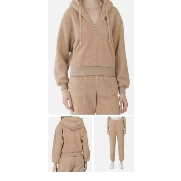 BLANK NYC Faux Sherpa Jogger Set - Picture 9 of 13